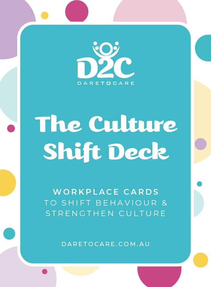 The Culture Shift Deck box from Dare to Care