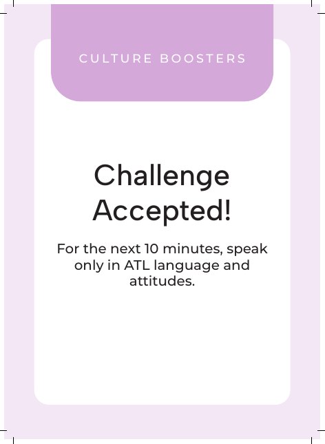 Culture Booster card